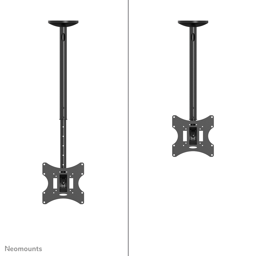 Neomounts FPMA-C060BLACK Supporto monitor/TV a soffitto 10-40" - alt. 60-85 cm